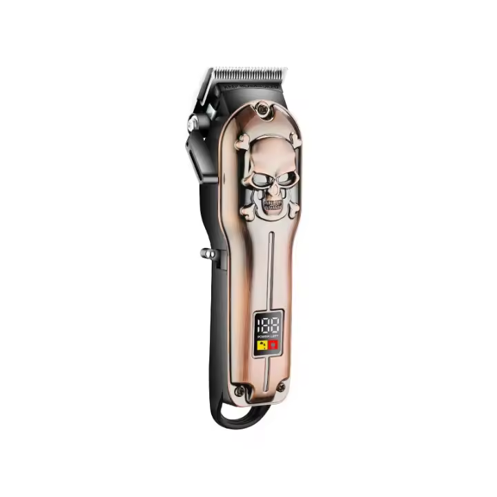 Kemei-cortadora de pelo profesional para hombre, máquina de corte de pelo eléctrica recargable, inalámbrica, potente - 1