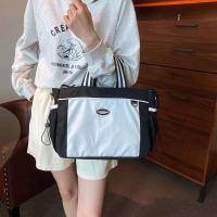 Bolso de mano sencillo e informal de gran capacidad en 3 colores, bolso cruzado con correa de hombro extraíble para mujer Schultertasche - details 11