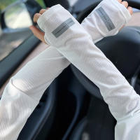 Mangas Deportivas de Seda de Hielo Transpirable Cubiertas de Brazo para Correr, Pescar, Ciclismo, Esquí Moda de Verano para Mujeres - details 5
