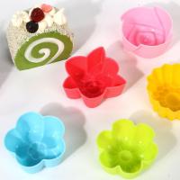 Molde de silicona para pastel de flores, Mini moldes de jabón DIY resistentes al calor, molde de hielo reutilizable, nuevo, 5cm - details 3