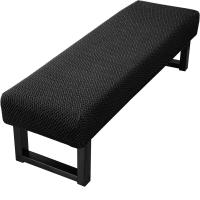 Funda elástica de Jacquard para banco de comedor, funda extraíble antipolvo para sala de estar, Protector de asiento de banco lavable - details 12