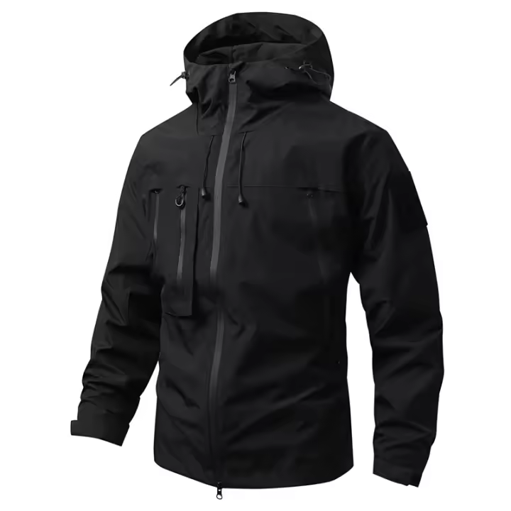 Chaqueta de Esquí de Montaña para Hombres en Otoño, Impermeable, Cierre con Cremallera, Forro de Poliéster - 1