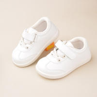 Zapatillas Deportivas Planas Suaves Para Niñas Rosa Claro Zapatos Casuales Para Niños Transpirables Con Cierre De Correas EK9S49 - details 4