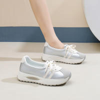 Papá zapatos niña 2025 verano nuevo transpirable estudiante femenino zapatos deportivos versátiles aumento de altura zapatos casuales - details 2