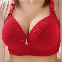 Elegante cobertura total de talla grande sin bucles, con efecto de peinado y levantamiento, muy adecuado para el uso diario, sujetador de lactancia - details 21