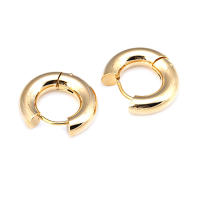 Aretes de Cuerda de Metal Dorado de 18K Diseño Redondo Rectangular de Alta Calidad - details 69