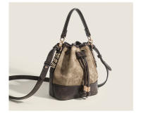 Bolsos para mujer 2023, nuevo estilo, bolso de cubo retro pintado al óleo de alta gama, popular este año, bolso de mensajero de un solo hombro para viajes diarios - details 14