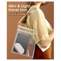 Plancha de viaje inalámbrica para ropa, tamaño Mini, sin vapor, ligera, portátil, con caja de almacenamiento, almohadillas térmicas, 0,7 libras - details 4