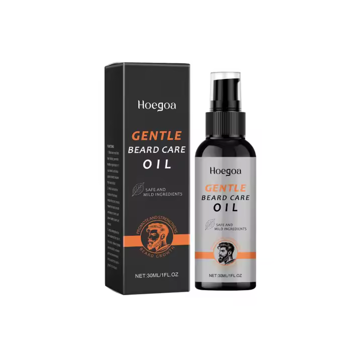 Aceite hidratante para barba, hidratante, secante para el cabello, suave y nutritivo, para hombres - 1