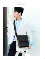 Bolso bandolera para hombre, informal, Meenger, pequeña mochila - details 4