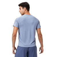 Camiseta deportiva de rendimiento para hombre, Camiseta de manga corta con bolsillo - details 5
