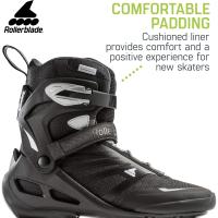 Zetrablade - Patines en línea para Hombre, Color Negro y Plateado - details 5