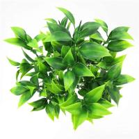 Ramas de Planta Artificial Verde 7 Branches para Jardín, Césped Falsa, Eucaliptus, Hojas de Naranja, Decoración del Hogar - details 5
