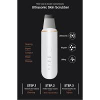 Ultrasonido Limpiador De Piel Espátula Vibración Rostro Eliminador De Quistes Facial Levantamiento Cuidado De La Piel Metal - details 2