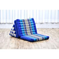 Cómodo Colchón De Suelo con Cojín De Lectura, Futón Japonés, Cama Plegable O Esterilla De Masaje Tailandés, 170 x 53 cm, Azul Claro - details 375