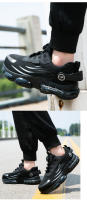 Zapatos de Seguridad para Trabajo Tejidos Voladores con Botón Resistentes al Desgaste, Cómodos, Ligeros y Transpirables para Hombres - details 17