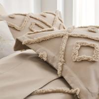 Conjunto de Edredón de Colores Sólidos de 7 Piezas Edredón de Cama Suave y Transpirable en Tonos Boho Hipoalergénico - details 5
