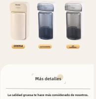 Organizador de cosméticos premium con soporte de pared giratorio de gran capacidad y tapa - details 15