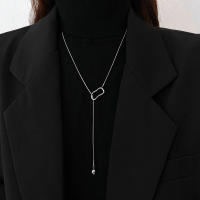 Collar Largo para Punto Otoño-Invierno, Elegante y Premium, Versátil para Mujer, Joyería y Bisutería - details 7