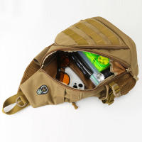 Bolsa de pecho para deportes al aire libre con carga USB para hombre de gran capacidad, mochila de almacenamiento para pesca con múltiples bolsillos - details 2