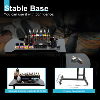 Estación de trabajo de tatuaje móvil portátil, reposabrazos, soporte, mesa de escritorio, bandeja ajustable - details 1