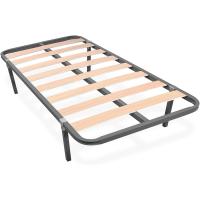Estructura de Planchas de Acero 30x30mm con Patas Tubo de Acero Pintura Epoxy Gris Marco de Cama - details 23