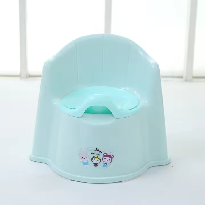 Orinal de forma bonita para bebé, fácil de limpiar orinal, asiento de entrenamiento seguro para niños y niñas, orinal para niños de 1 a 6 años - 1