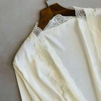 Conjunto de 5 piezas para mujer, vestido de novia de dama de honor, ropa de dormir de satén Ence, ropa de dormir sexy - details 16
