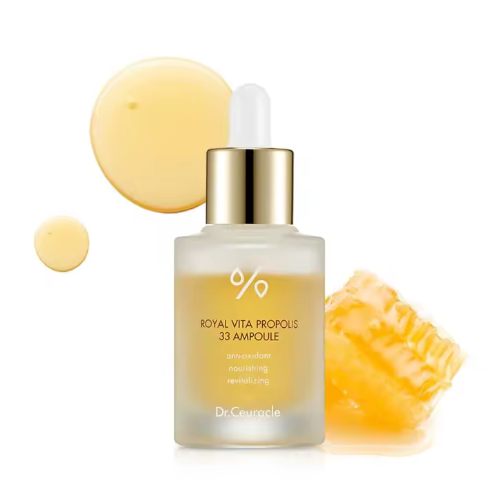 Hot Dr.Ceuracle Vita 33 Ampolla - Suero de vitamina nutritiva coreano Ultimate Glow para una piel radiante, formulado con propóleo y real - 1
