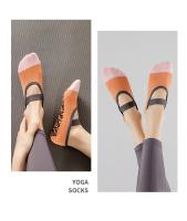 Calcetines de Yoga profesionales para mujer, calcetines antideslizantes de silicona para entrenamiento interior, calcetines deportivos de baile, calcetines transpirables con espalda descubierta de algodón para Pilates - details 17