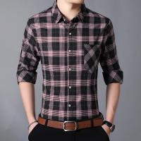 Camisa de Cuadros para Hombres Tallas Grandes 5XL 6XL 7XL Manga Larga Moda Otoño Negocios Casual Oficina - details 3
