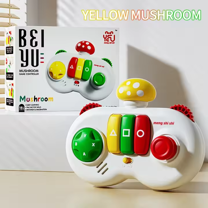 Multi-functional baby puzzle simulation game controller learning machine finger piano toy - 1