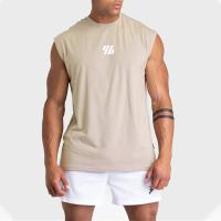 Camisetas sin mangas con estampado geométrico para gimnasio, chaleco deportivo sin mangas con estampado 3D, ropa informal de moda sencilla, camisetas deportivas para hombre - details 4
