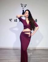 Ropa india Mujer jazmín Vestido egipcio danza del vientre Hada flamenco - details 0