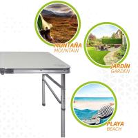 Aktive 62643 - camping portátil plegable para 2 personas, Incluye 2 taburetes, conjunto jardín con sillas - details 2