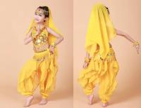 Ropa de danza India para niños y niñas, ropa para actuaciones de danza del vientre, ropa para bailar, traje de baile para branquias - details 8