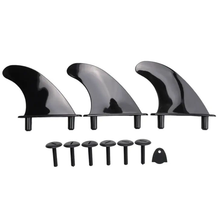 Juego de aletas de tabla de Surf suave, accesorios para tablas de Surf, 3 piezas - 1