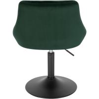 Taburete de Bar de Terciopelo Alto Regulable en Altura Diseño Giratorio para Peluquería - details 31