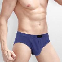 6 unids/lote nueva venta directa de fábrica sólida para hombre 100% algodón ropa interior de Bikini para hombre ropa interior Sexy para hombre - details 9