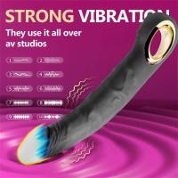 Leten-vibrador consolador realista de punto G, varita potente, estimulador femenino, masajeador vaginal de penetración, tapón Anal, Juguetes sexuales para adultos - details 9