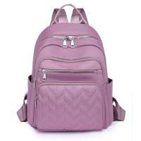 Mochila de Mujer Nueva Moda 2025 Bolsa de Viaje Casual de Gran Capacidad con Bordado de Hilo - details 5