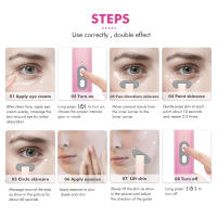 Máquina de Masaje para Belleza de Ojos con Luz Roja Terapia Herramienta de Cuidado con Vibraciones Tratamiento de Salón Compresión de Calor Dispositivo para Piel Normal - details 11