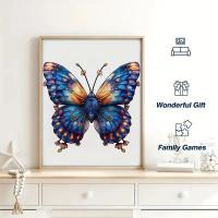Rompecabezas de Madera de Mariposa Artesanía de Madera 3D para Alivio del Estrés - details 4