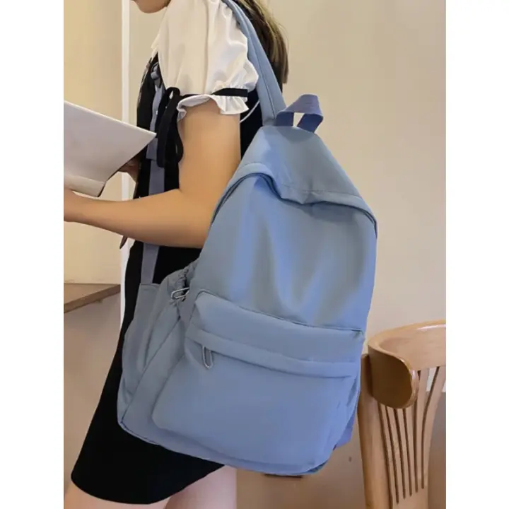 Bolso para Mujer Minimalista, Impermeable y de Gran Capacidad, Ideal para Escuela y Viajes - 1