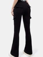 Pantalones de Yoga Casuales para Mujer de Talla Grande Cintura Alta, Malla Entrenadora, Bolsillo, Ropa Deportiva - details 5
