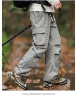 Pantalones de Overalls para Hombres Secado Rápido, Impermeable, Transpirable para Senderismo, Pesca, Acampar Largo Completo, Ajuste Atlético - details 17
