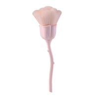 Pinceles de maquillaje rosas Pinceles grandes sueltos para belleza Nuevos pinceles de polvo para uñas Pinceles de blush - details 1