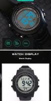 SHUNWAY [] Reloj electrónico luminoso deportivo multifunción impermeable para hombre Tiktok - details 4