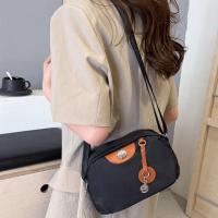 Bolso cruzado de nailon con carcasa portátil, bandolera mensajero informal de gran capacidad, impermeable, Color sólido, bolsa de tela Oxford para dumplings - details 7