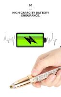 Epilador Eléctrico Sin Dolor 4 en 1 Depilador Facial para Áreas Sensibles con Forma de Labial - details 11